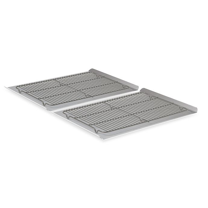 slide 1 of 4, Calphalon Nonstick Cookie Sheet Set, 4 ct