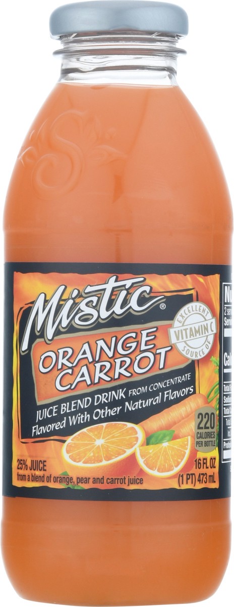 slide 1 of 4, Mistic Orange Carrot Juice Blend Drink - 16 fl oz, 16 fl oz