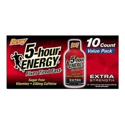 5-Hour Energy Berry Extra Strength Shot - 10-1.93 Fl. Oz.