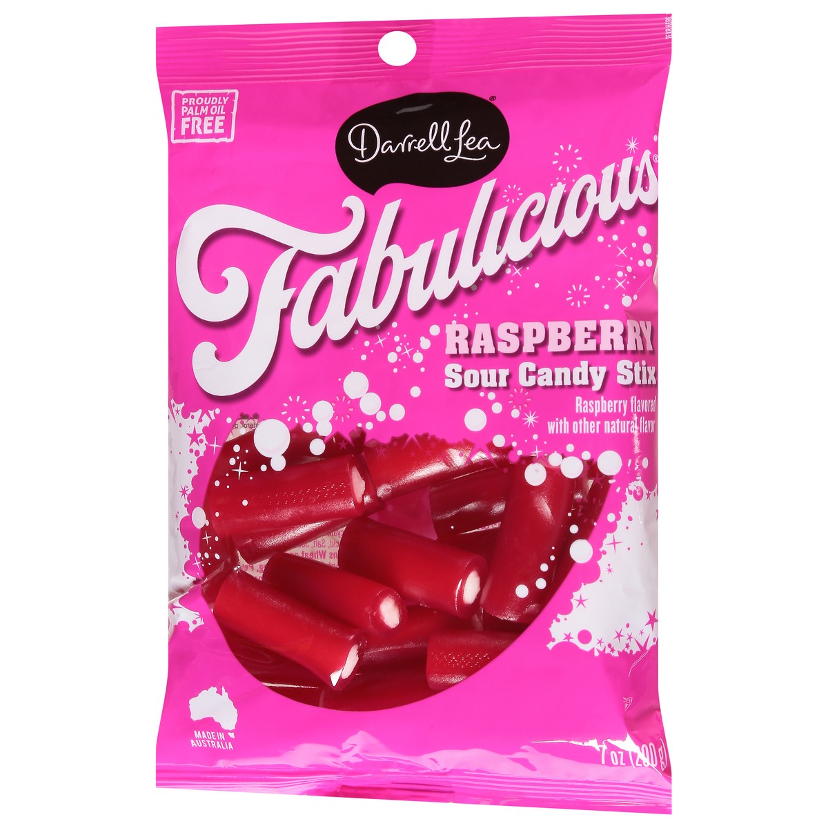 slide 4 of 9, Darrell Lea Raspberry Chewy Stix 7 oz, 7 oz