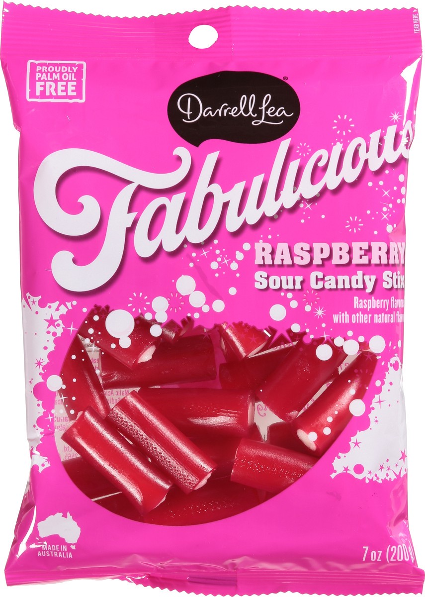 slide 6 of 9, Darrell Lea Raspberry Chewy Stix 7 oz, 7 oz