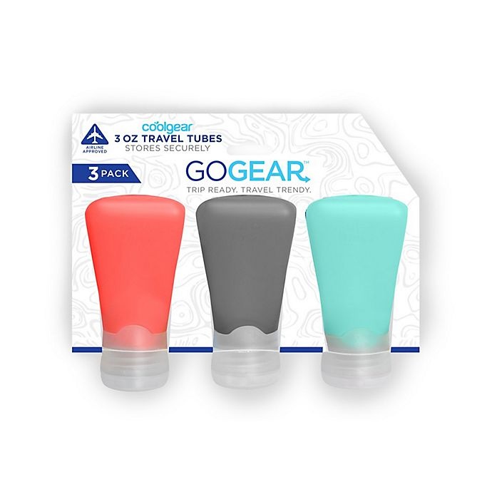 slide 2 of 5, Cool Gear Go Gear Travel Containers - Pink/Grey/Blue, 3 ct