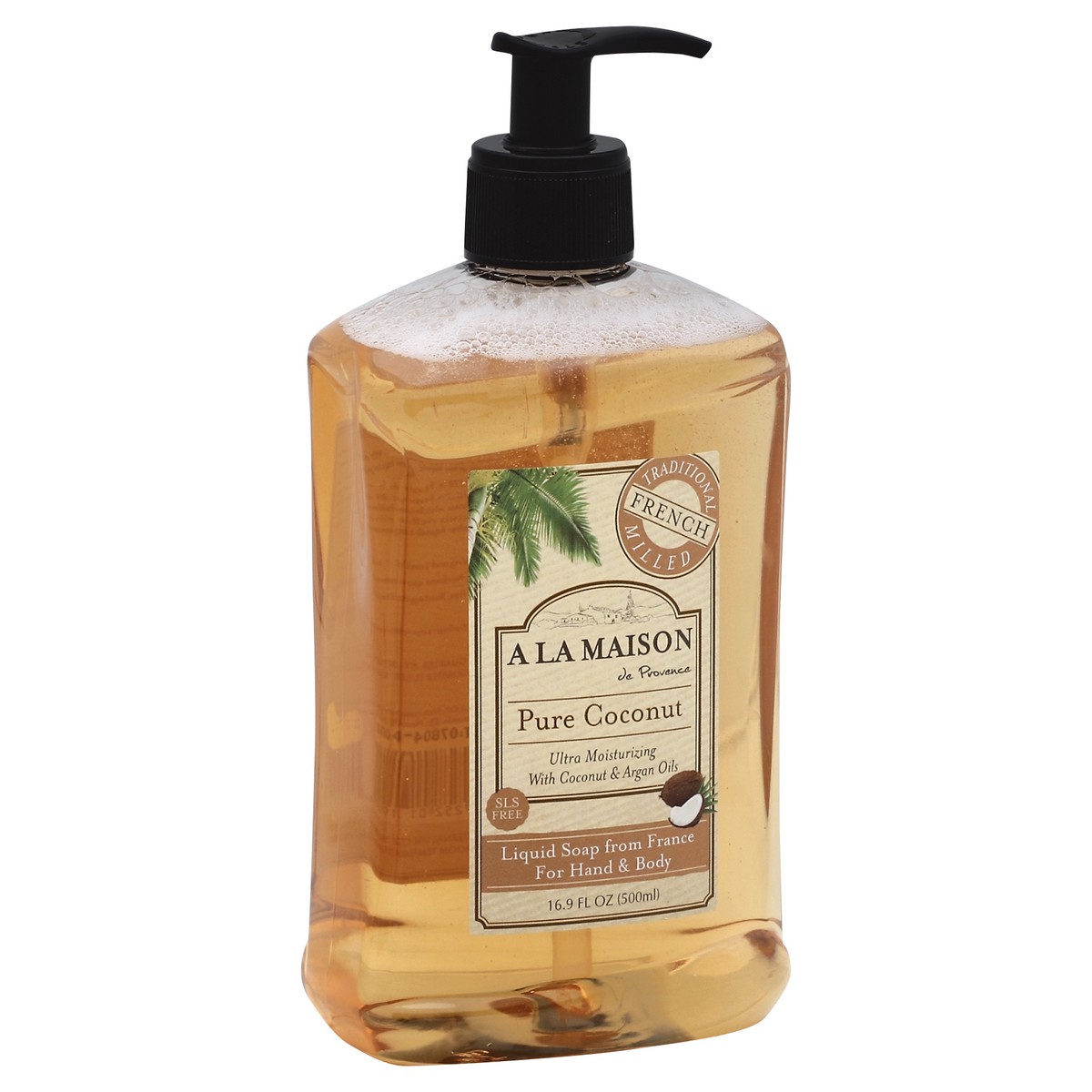 slide 2 of 3, A La Maison French Liquid Soap - Coconut, 16.9 oz