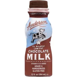 Anderson Dairy Choc 1% Low Fat Milk - 12 FZ