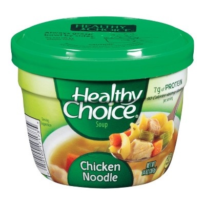 slide 1 of 1, Healthy Choice Chicken Noodle Soup Bowl, 14 oz