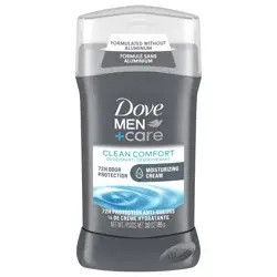 Dove Men+Care Deodorant Stick Clean Comfort, 3 oz