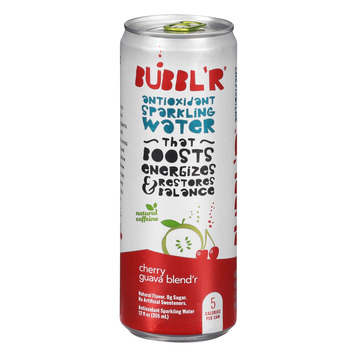 slide 11 of 13, BUBBL'R Cherry Guava Blend'r Antioxidant Sparkling Water - 12 oz, 12 oz