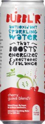 BUBBL'R Cherry Guava Blend'r Antioxidant Sparkling Water - 12 oz
