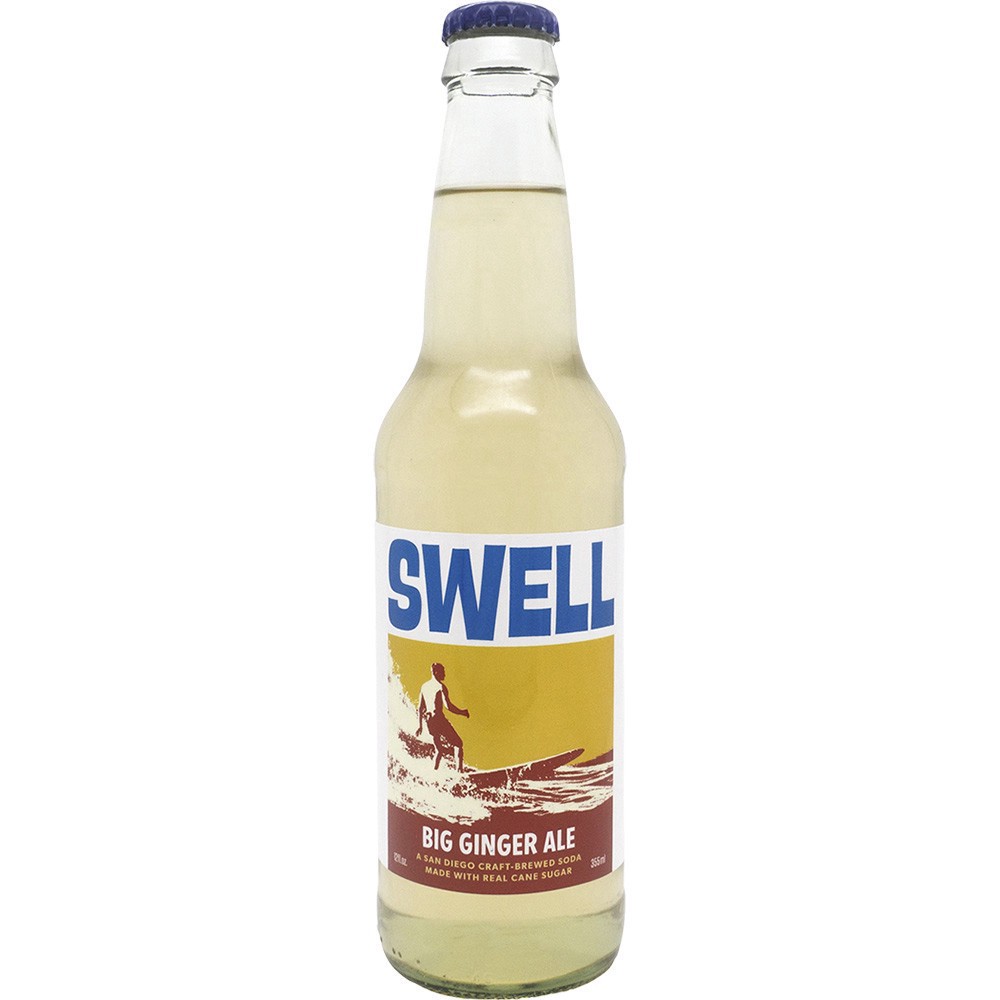 slide 1 of 1, Swell Soda Big Ginger Ale, 4 ct; 12 oz