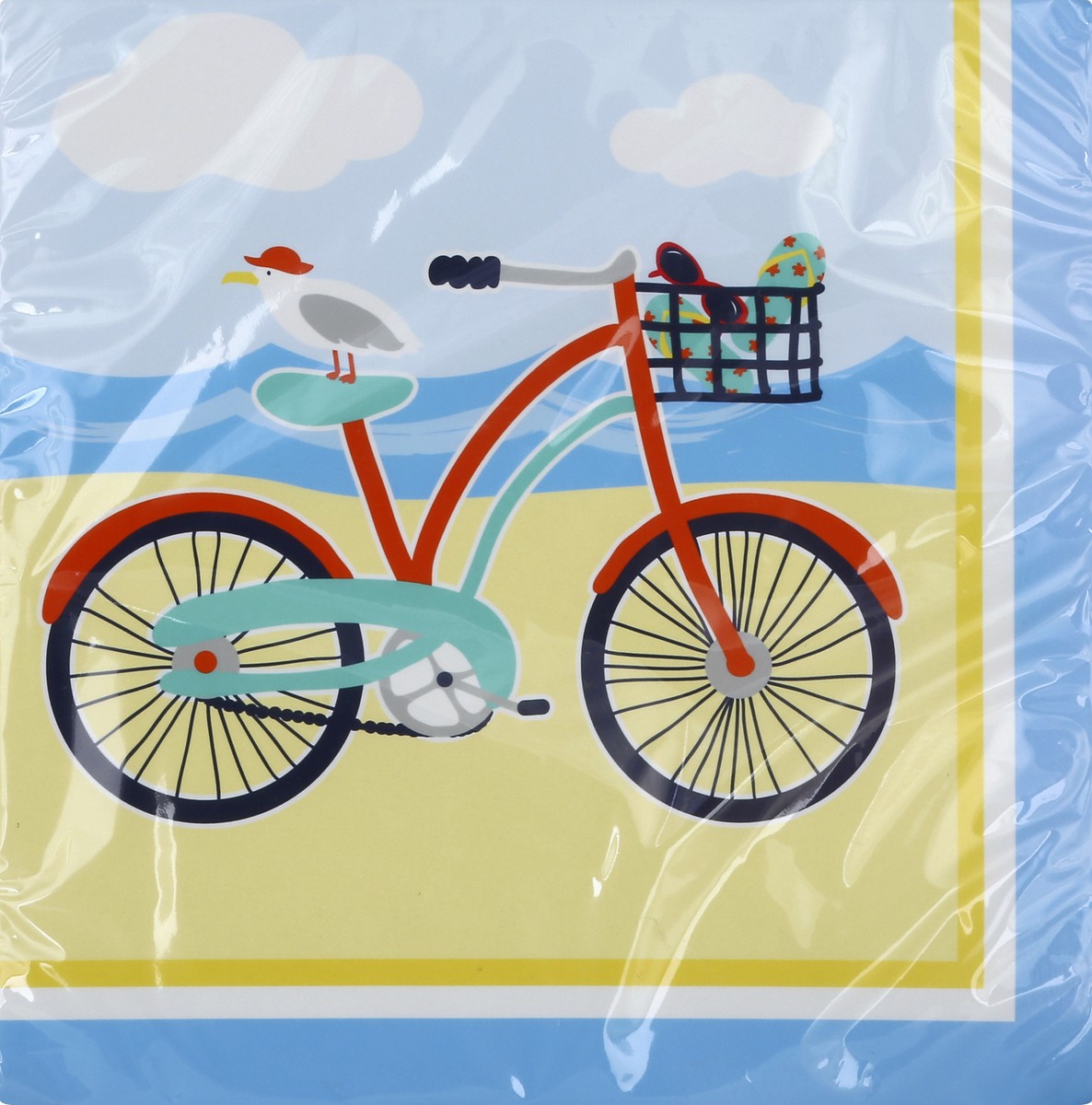 slide 4 of 4, Creative Converting Napkins, Pastel Blue, 2 Ply, 20 ct