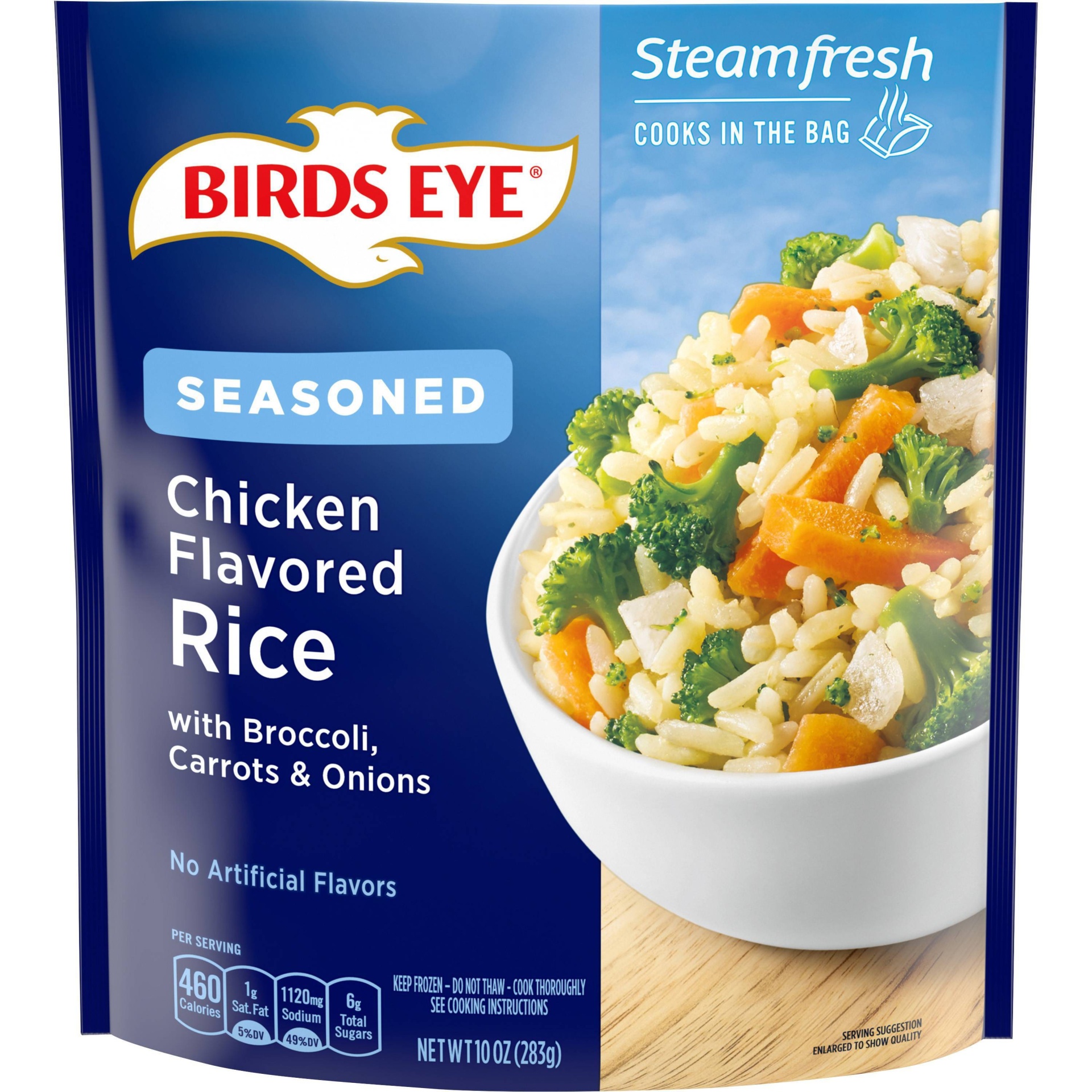 slide 1 of 2, Birds Eye Chicken Flavored Rice With Broccoli, Carrots & Onions, 10 oz