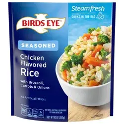 Birds Eye Seasoned Chicken Flavored Rice with Broccoli, Carrots & Onions 10 oz