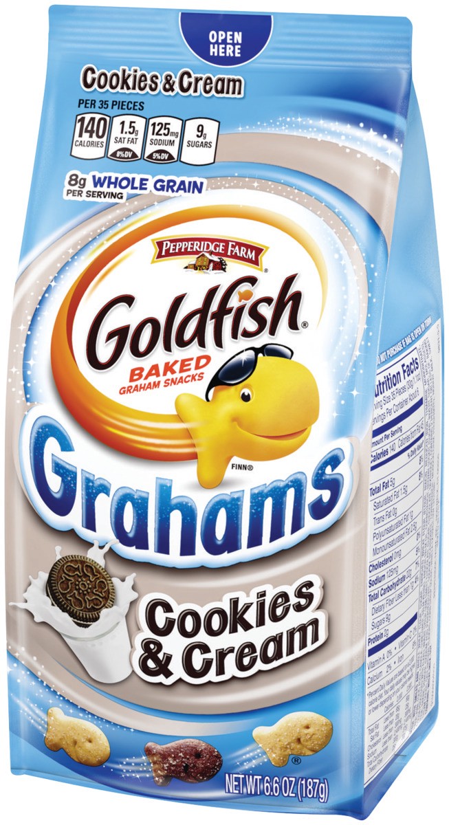 slide 3 of 9, Pepperidge Farm Cookies & Cream Grahams, 6.6 oz