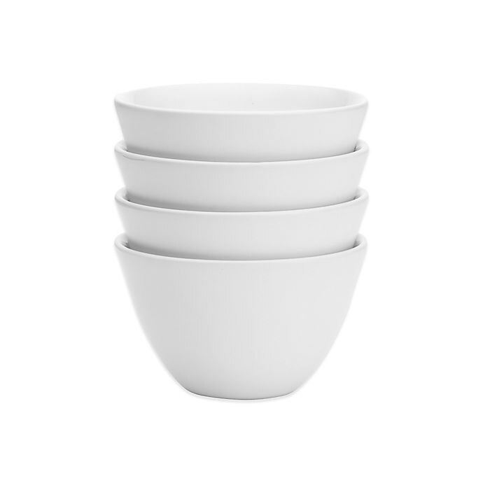 slide 1 of 1, Noritake Colorwave Mini Bowls - White, 4 ct