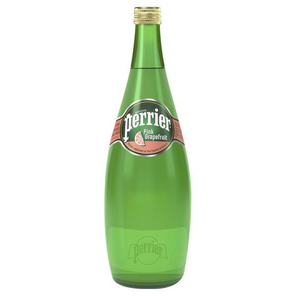 slide 1 of 6, Perrier Water Mineral Sparkling Natural Pink Grapefruit - 25.3 fl oz, 25.3 fl oz