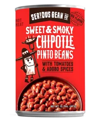 Serious Bean Co Chipotle Sweet & Smoky Pinto Beans 15.75 oz