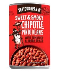 Serious Bean Co Chipotle Sweet & Smoky Pinto Beans 15.75 oz