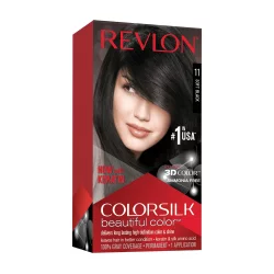 Revlon ColorSilk Hair Color - 11 Soft Black
