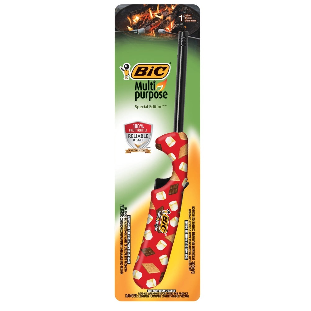 slide 1 of 1, BiC Special Edition S'mores Multi-Purpose Lighter, 1 ct