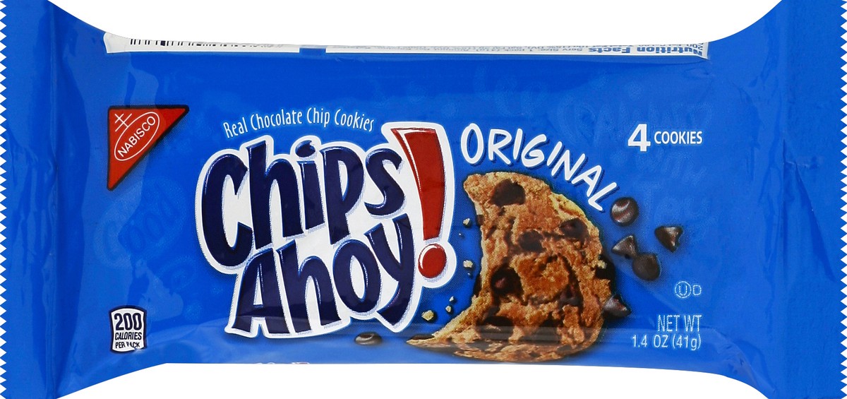 slide 1 of 8, Chips Ahoy! Cookies 4 ea, 4 ct