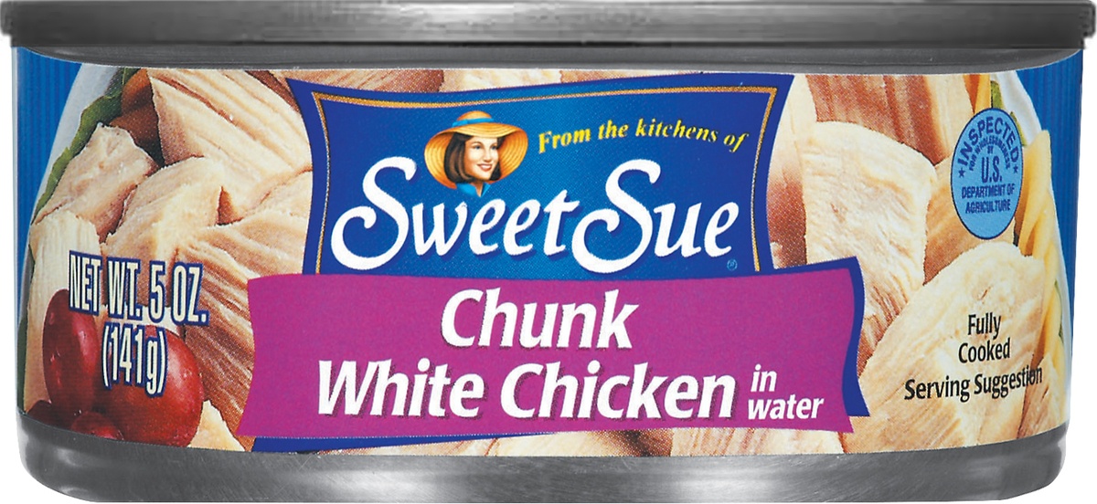 slide 4 of 4, Sweet Sue Chunk White Chicken, 5 oz