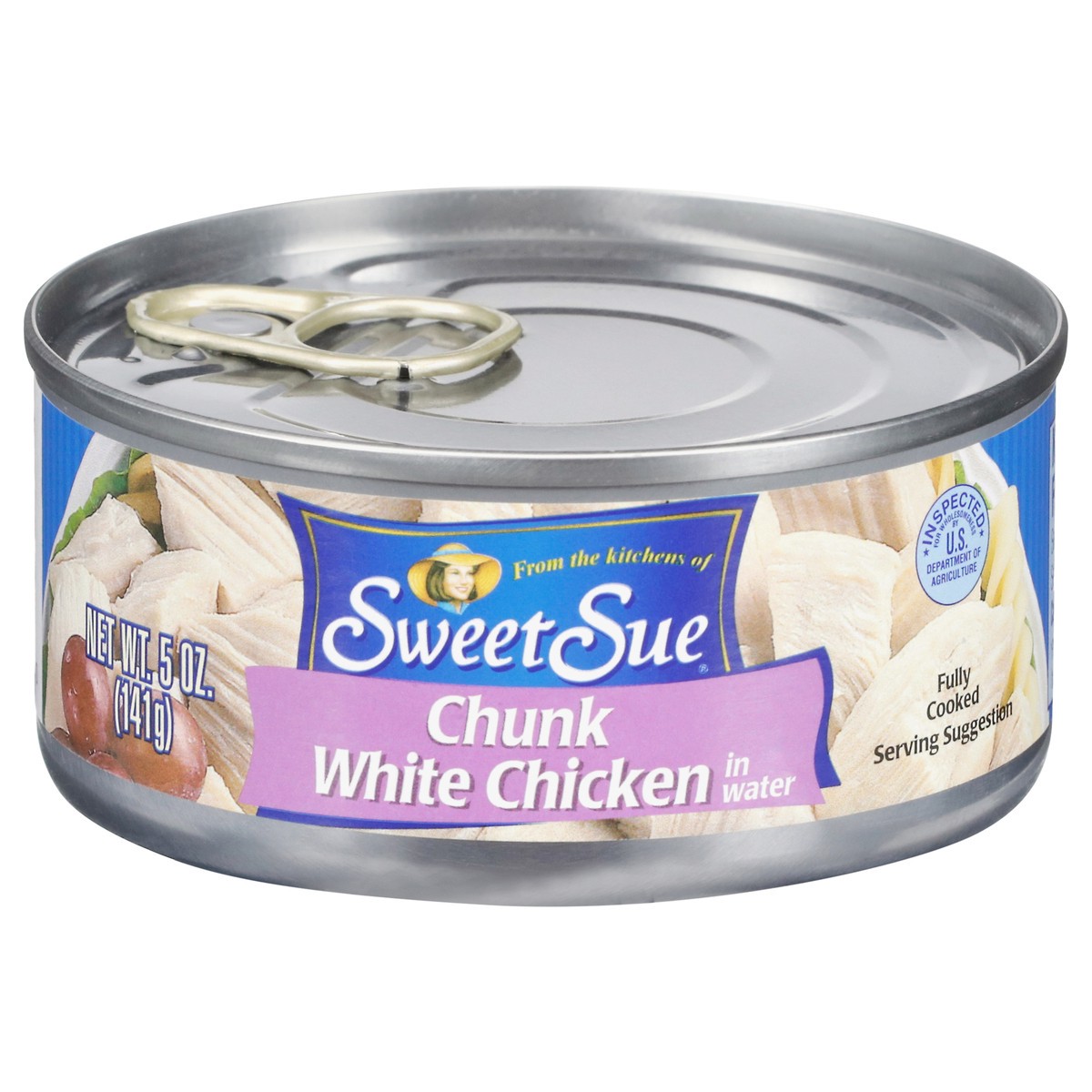 slide 1 of 7, Sweet Sue Chunk White Chicken, 5 oz