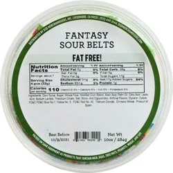 DSD Merchandisers Fantasy Sour Belts