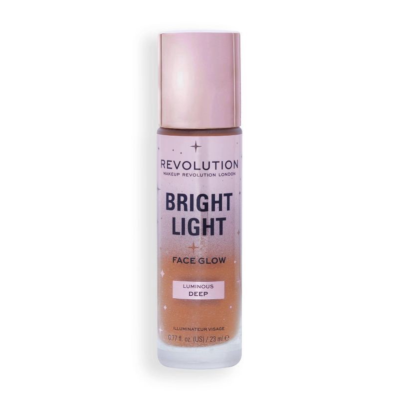 slide 2 of 3, Makeup Revolution Bright Light Face Glow Highlighter - Luminous Deep - 0.77 fl oz, 0.77 fl oz