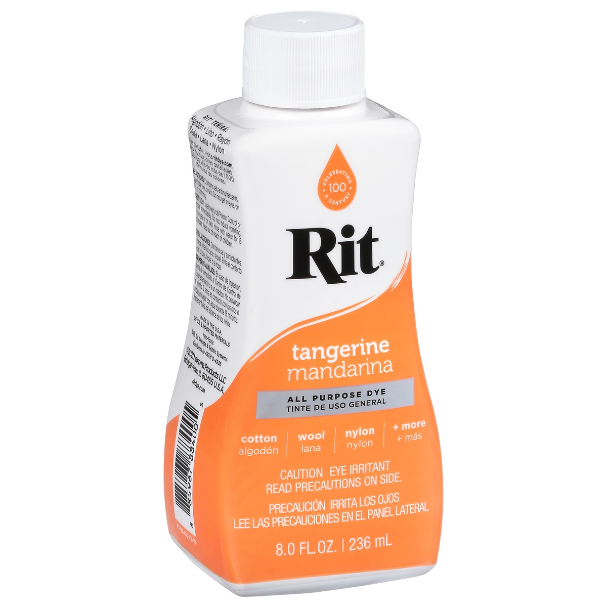 slide 9 of 9, Rit Dye Liquid Tangerine, 8 fl oz