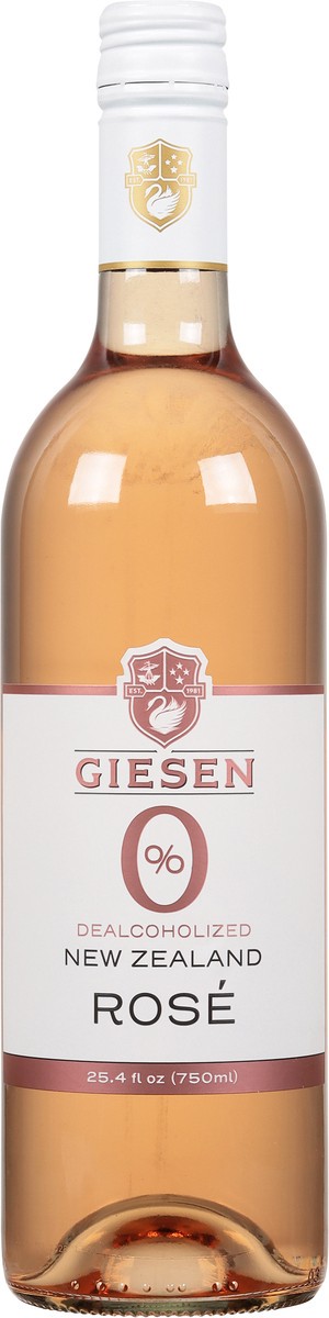 slide 5 of 9, Giesen Dealcoholized Rose 25.4 fl oz, 750 ml