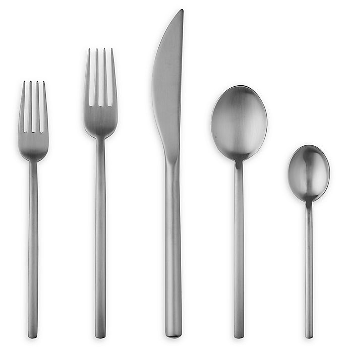 slide 1 of 1, Mepra Due Ice Flatware Set, 20 ct