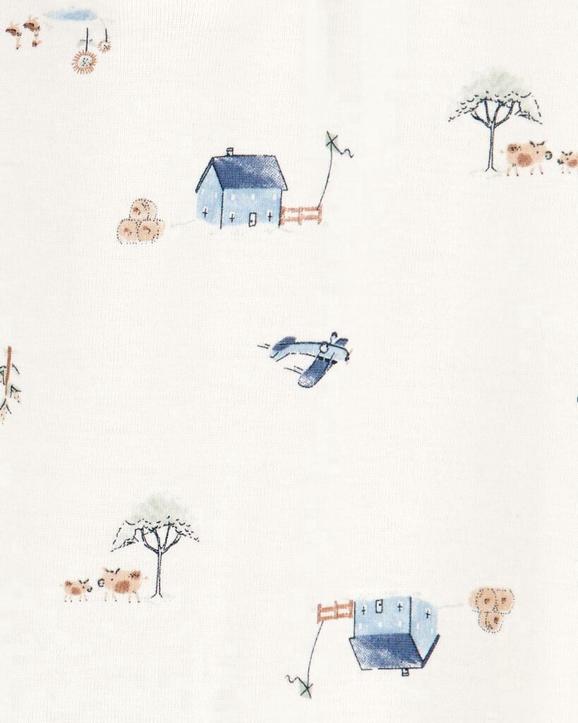 slide 3 of 5, Carter's Carters Baby 2-Pack Jumpsuits Multi 3M, 1 ct