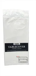 Kitchen Utensil Table Cover Plastic White