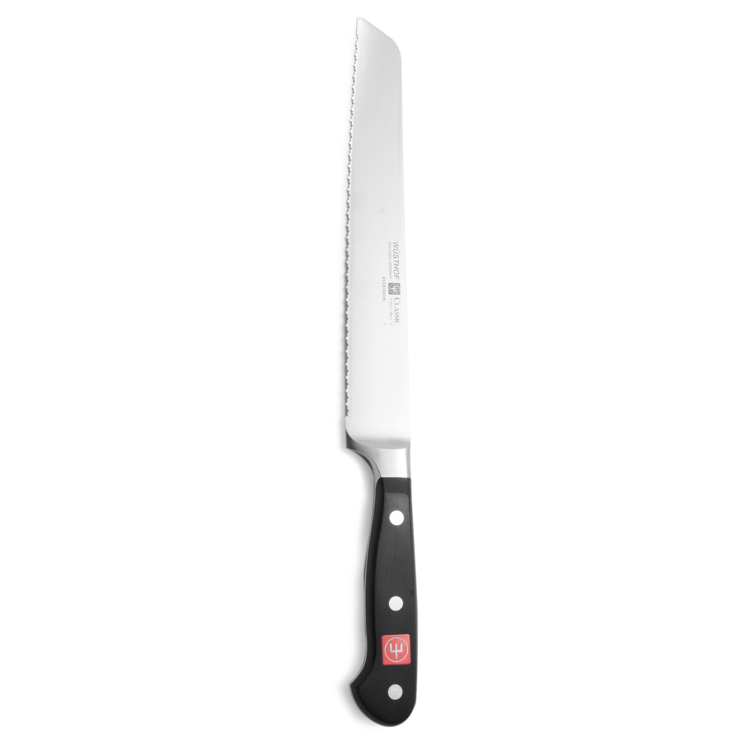 slide 1 of 1, Wüsthof Classic Double-Serrated Bread Knife, 9 in