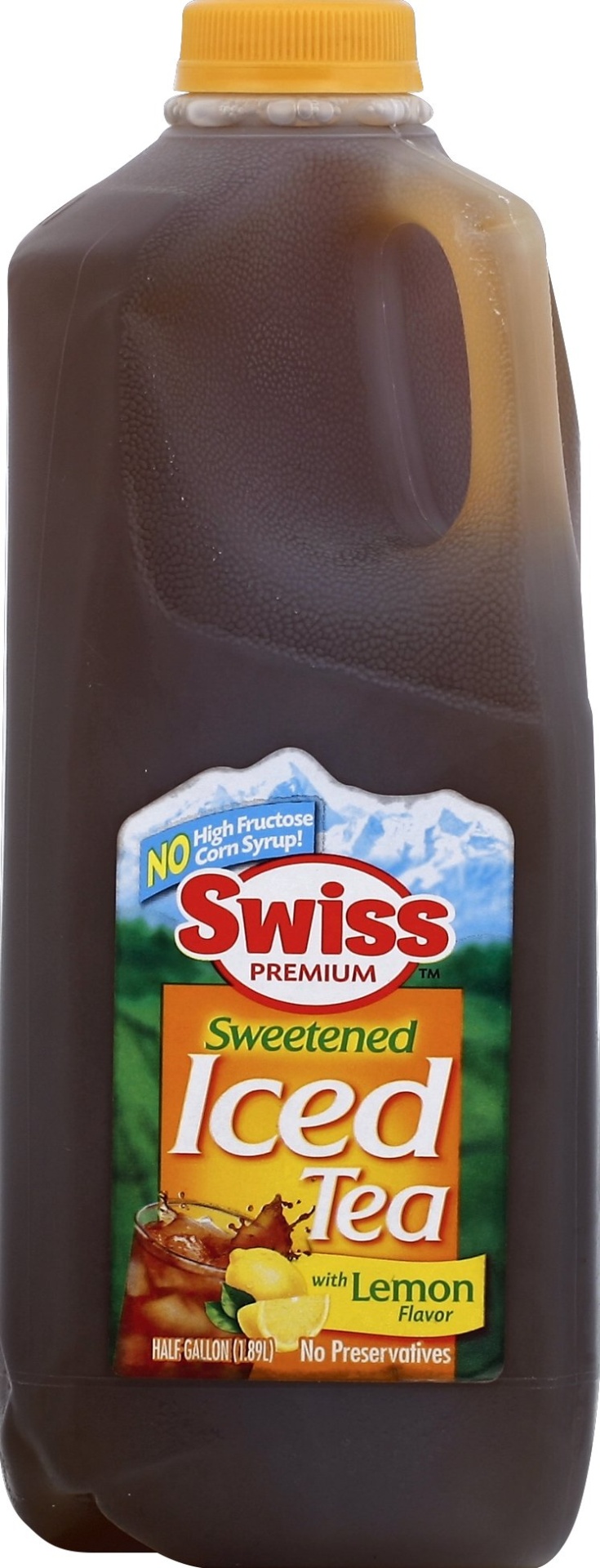 slide 1 of 1, Swiss Premium Sweetened Lemon Iced Tea, 2 qt