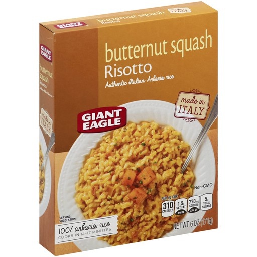 Giant Eagle Butternut Squash Risotto 6 oz Shipt