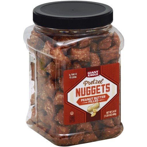 Giant Eagle Peanut Butter Filled Pretzel Nuggets 24 oz Shipt