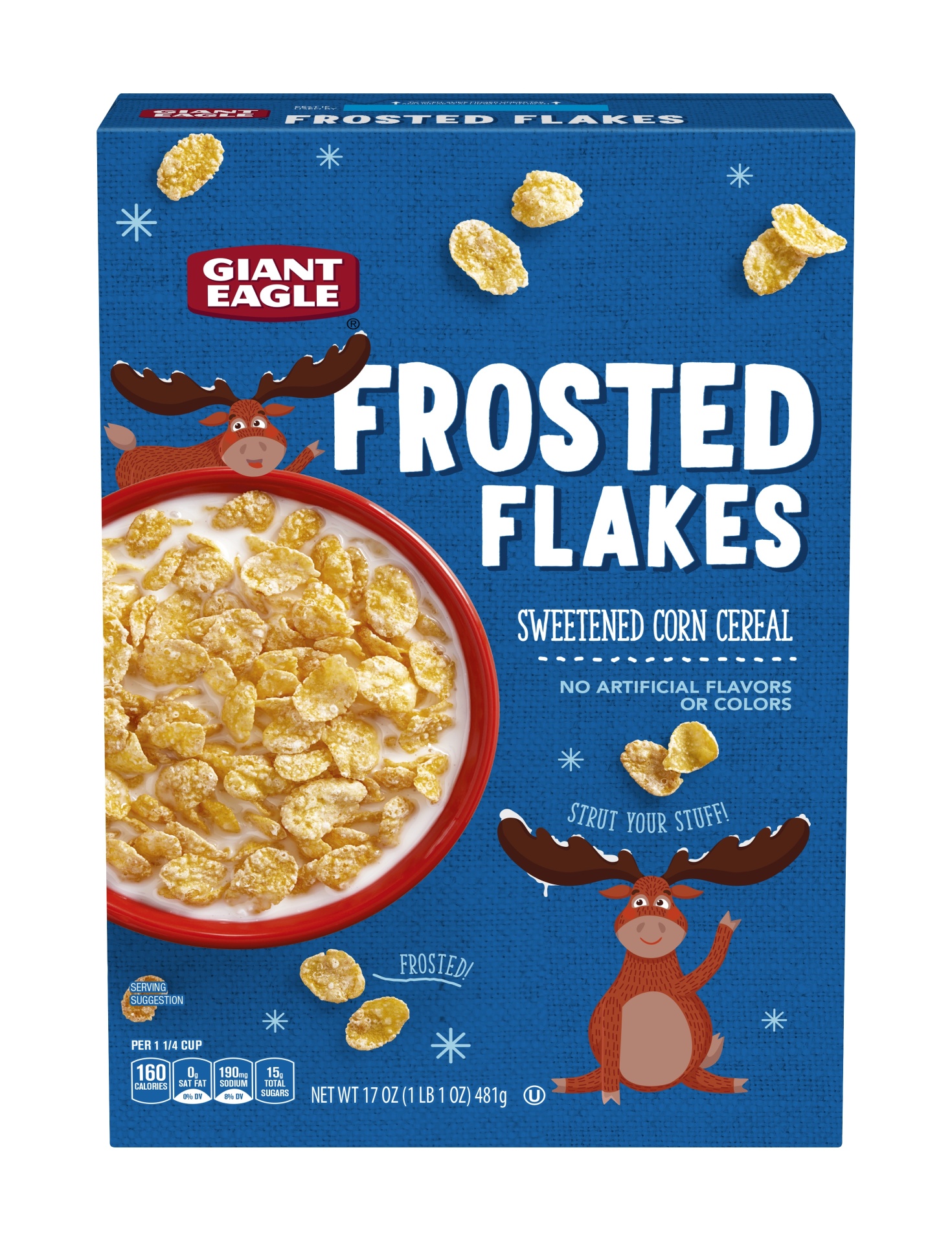 Giant Eagle Cereal, Frosted Flakes 17 oz | Shipt