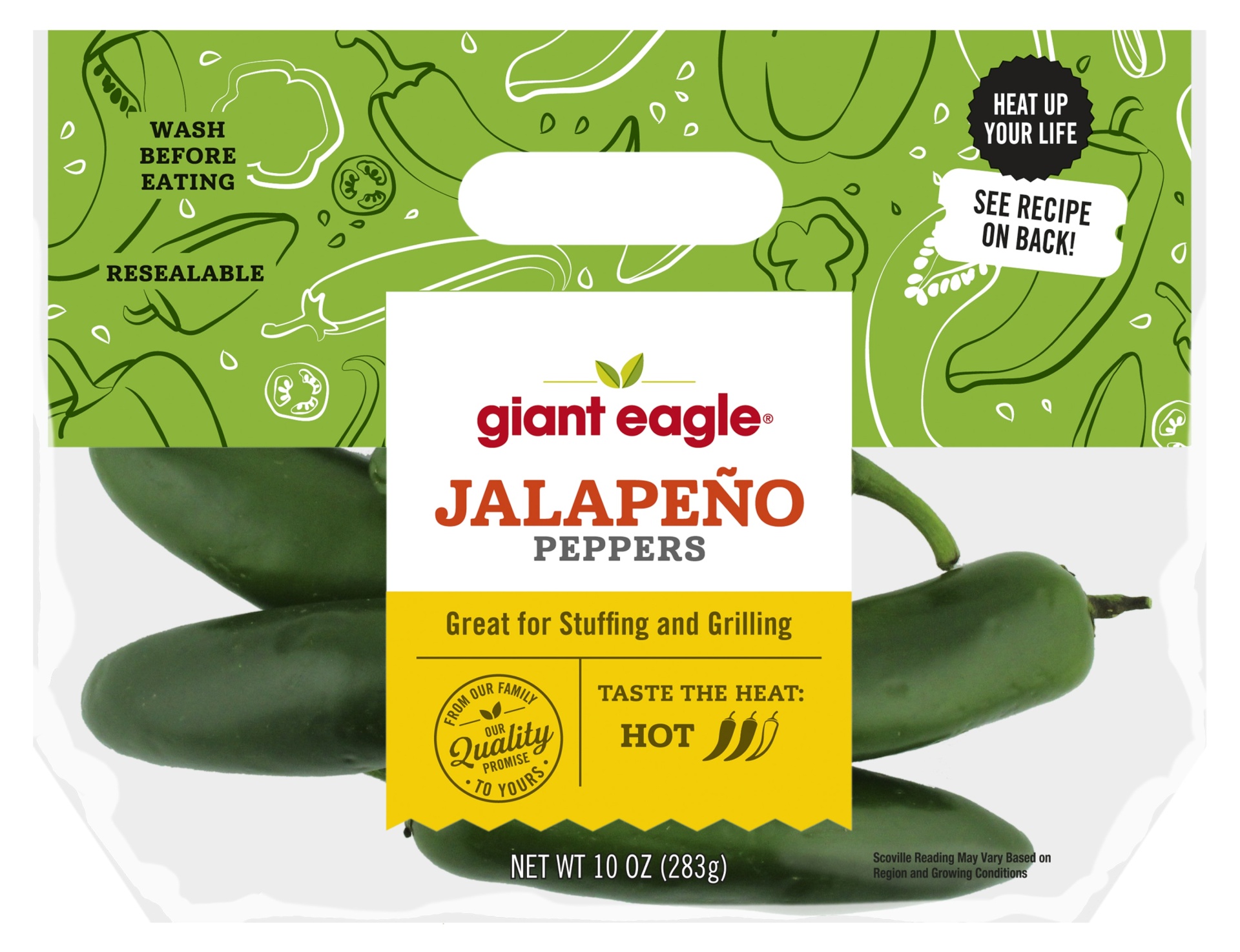 Giant Eagle Peppers, Jalapeno 10 oz Shipt