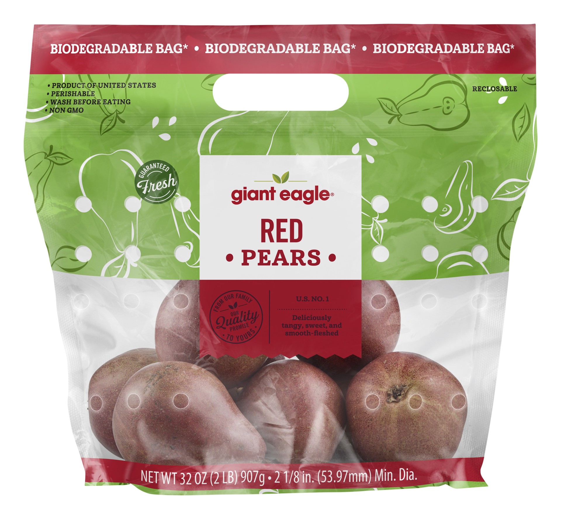 slide 1 of 1, Ge Red Pears s, 2 lb