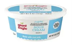 Giant Eagle Lite Sour Cream, Grade A