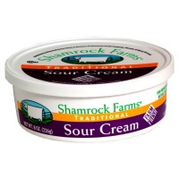 slide 1 of 1, Shamrock Farms Sour Cream, 8 oz
