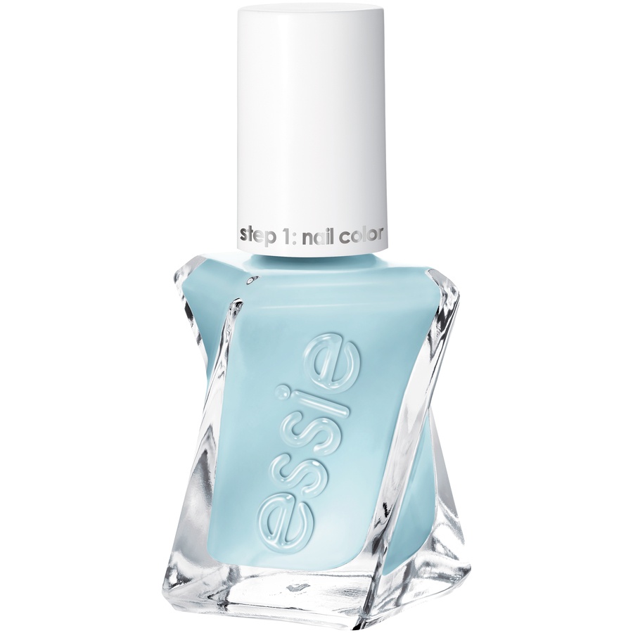 slide 1 of 1, Essie Gel Couture 2018 Reem Acra Designer Collection Getting Intricate, Blue Nail Polish, 0.46 oz