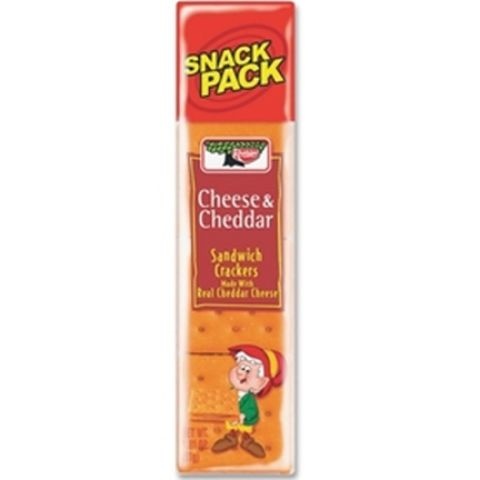 slide 1 of 1, Keebler Cheese & Cheddar Sandwich Cracker, 1.8 oz