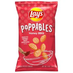 Lay''s Poppables Flavored Potato Snacks Honey BBQ 5 Oz