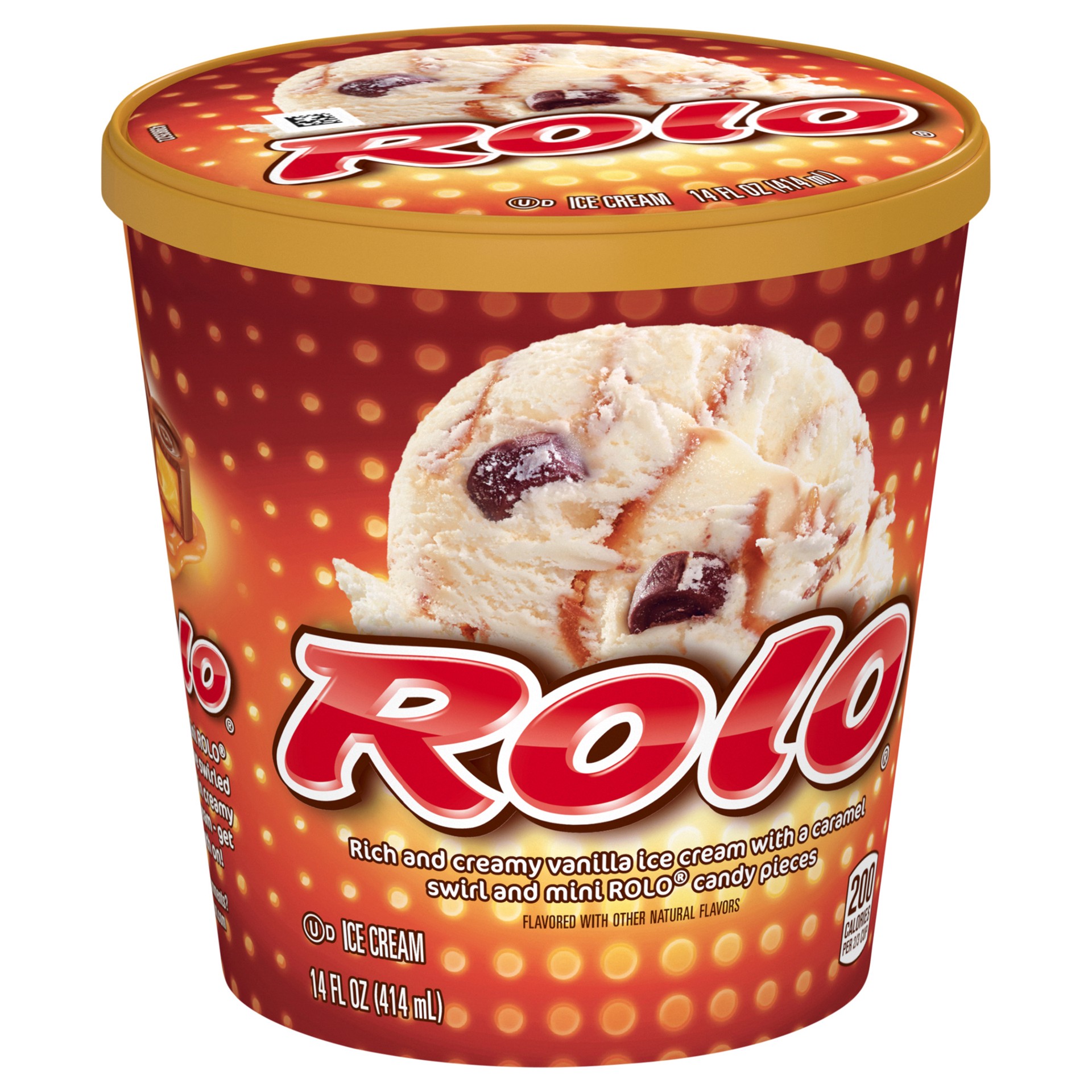 slide 5 of 5, Rolo Ice Cream, 14Oz, 14 oz