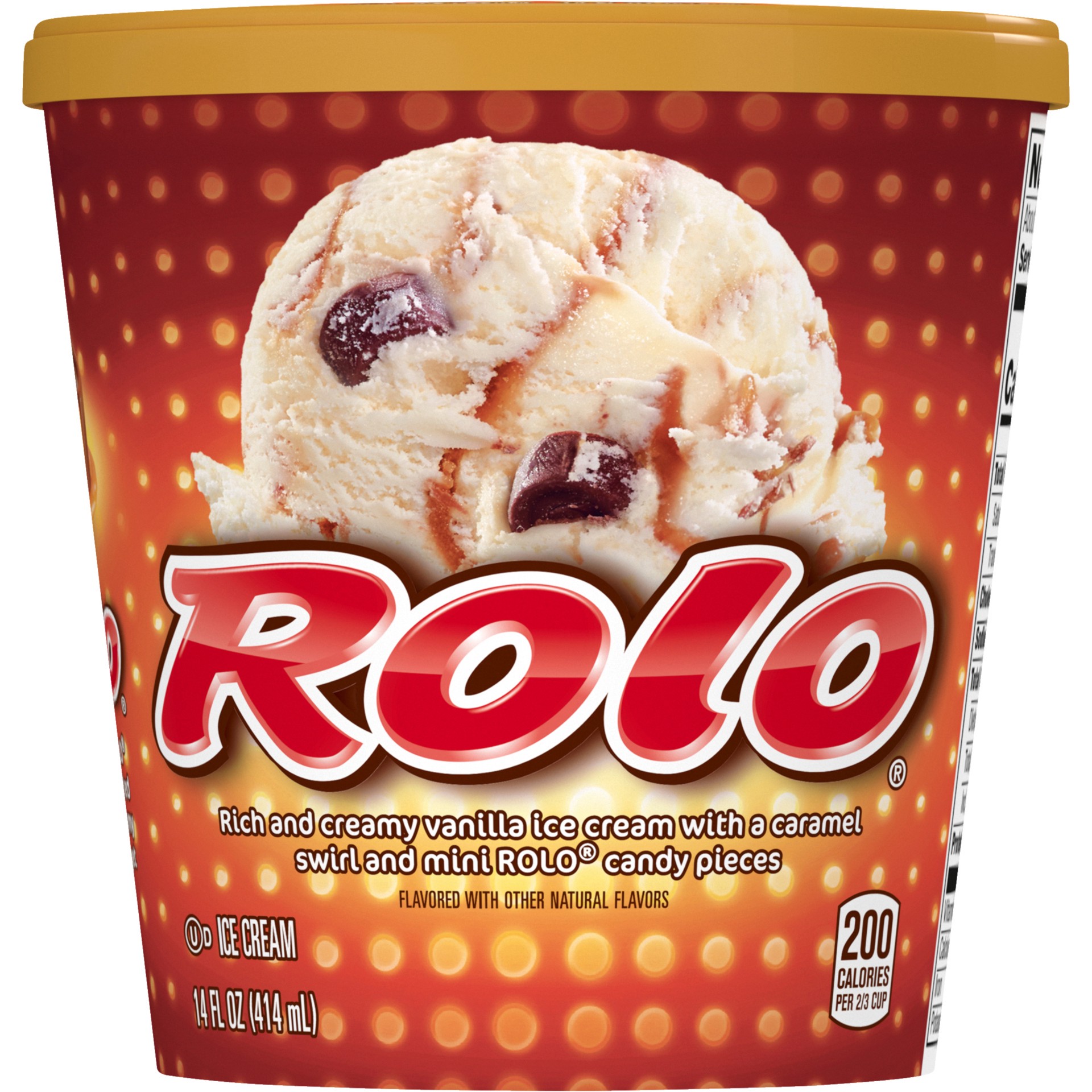 slide 1 of 5, Rolo Ice Cream, 14Oz, 14 oz