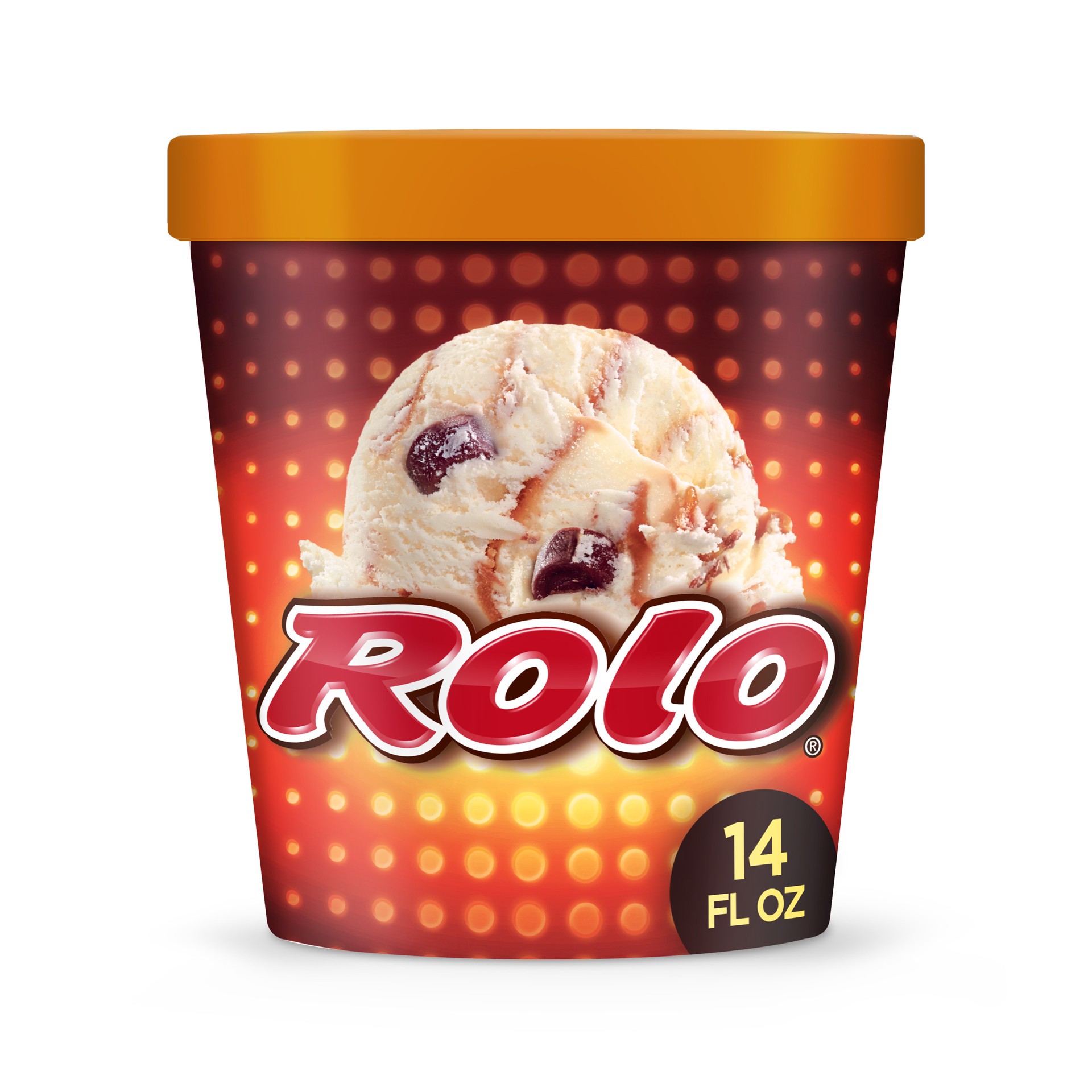 slide 1 of 5, Rolo Ice Cream, 14Oz, 14 oz