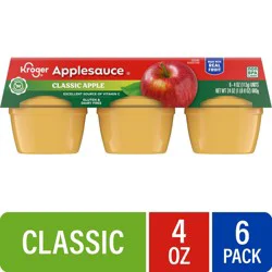 Kroger Classic Applesauce Cups