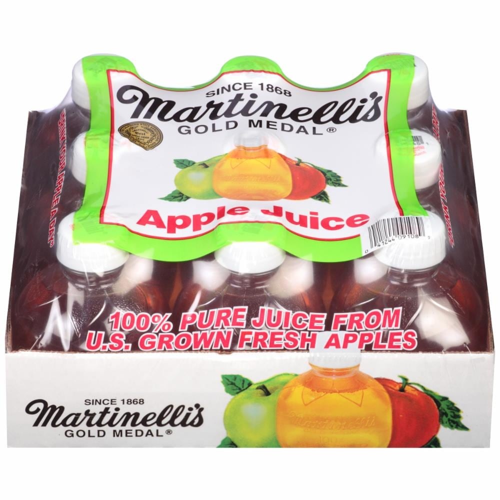 slide 1 of 1, Martinelli's Apple Juice Bottles - 12 ct; 10 fl oz, 12 ct; 10 fl oz